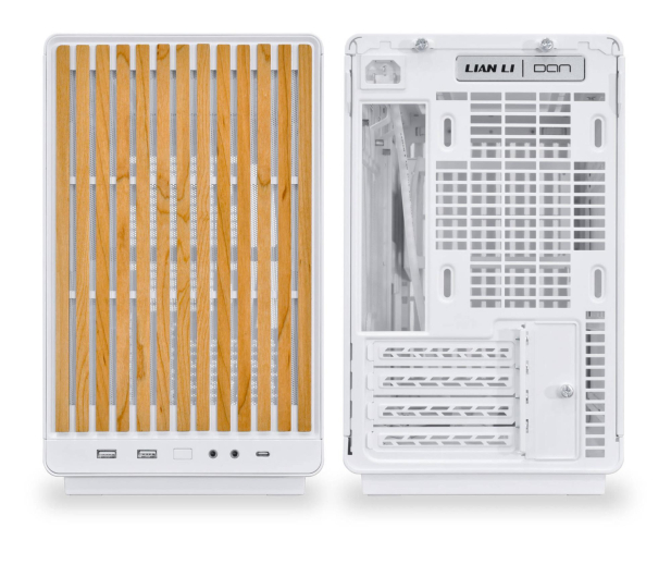 Lian Li DAN Cases A3 Wood Edition White - 1505214 - zdjęcie 2